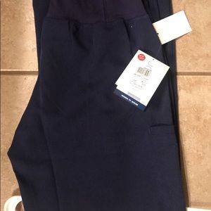 Navy Jockey scrub pants